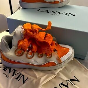 Lanvin Curb Sneakers